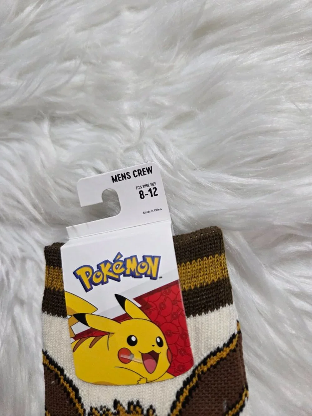 Pokemon Eevee Crew Socks